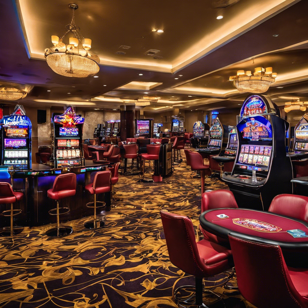 "Experience Luxury and Excitement at Royal Crest Hotel & Casino: Slots, Poker, and Blackjack Await in our Casino Rooms and VIP Lounge"