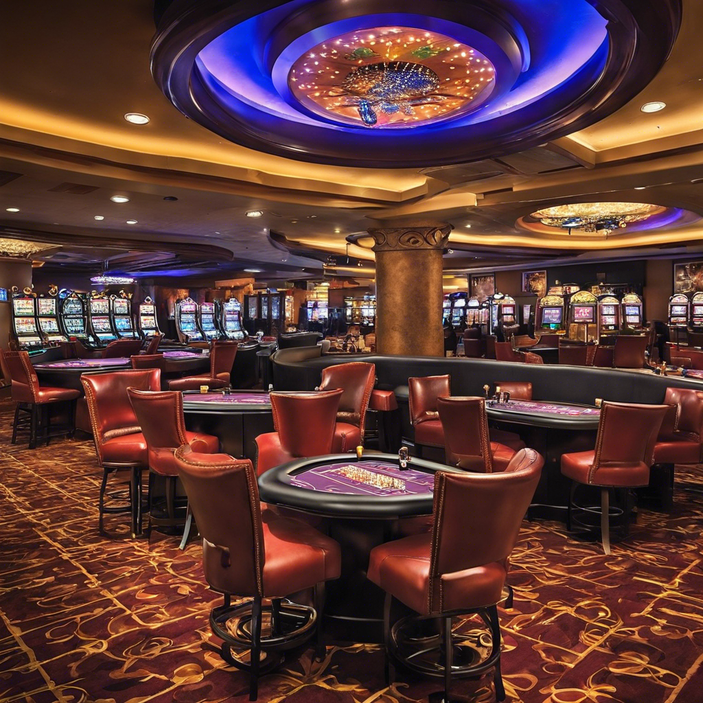 "Experience the Ultimate Hotel Casino Oasis at Royal Crest Hotel & Casino: Slots, Poker, Blackjack, and More in our Luxury Casino and VIP Lounge"